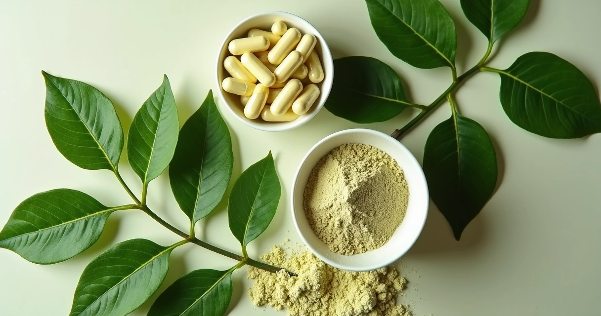 Moringa em Pó - Pó Natural com Folhas